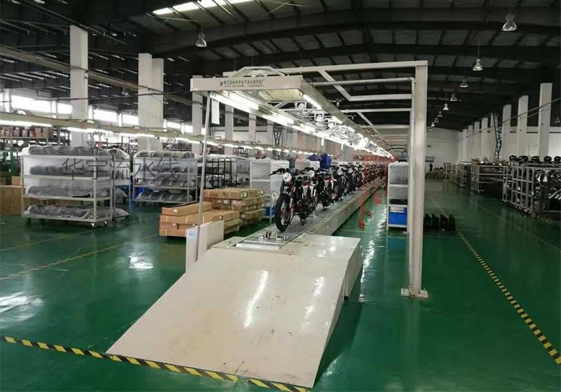 電動(dòng)車裝配流水線